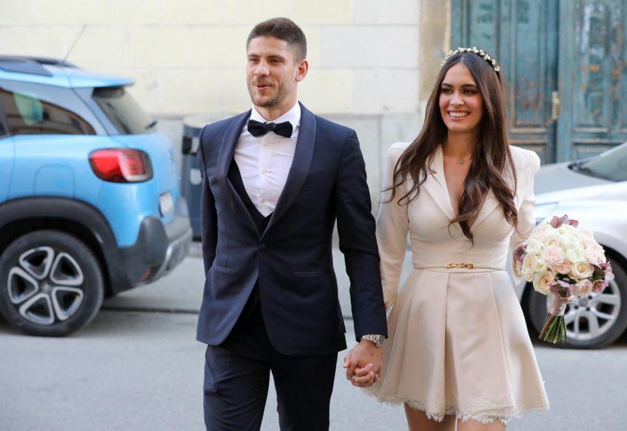 (VIDEO) Andrej Kramarić oženio dugogodišnju djevojku Miju Ćurković