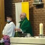 (FOTO) Nakon 24 godine od vjernika u Karbenu se oprostio fra Marijan Petričević