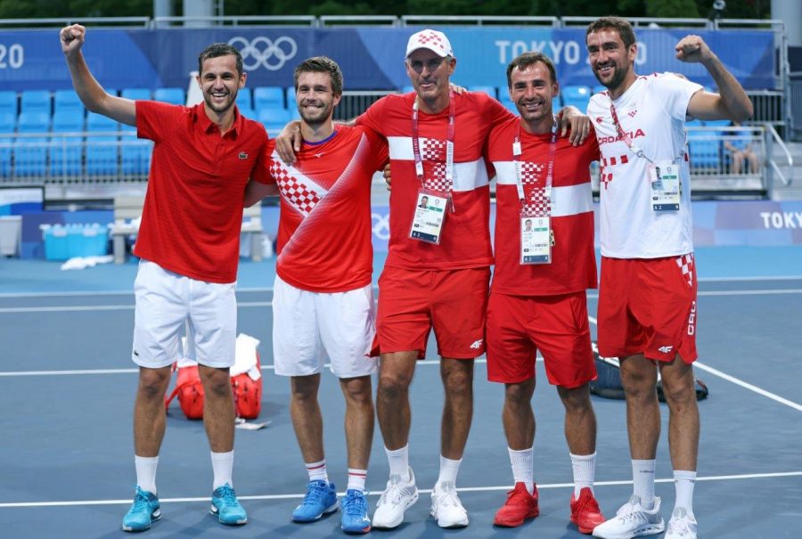 (FOTO) HRVATSKO FINALE U TOKIJU: Nikola Mektić i Mate Pavić u finalu protiv Ivana Dodiga i Marina Čilića