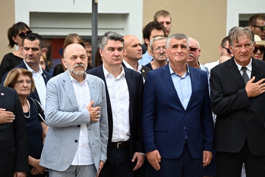 Predsjednik Milanović u Sinju na otkrivanju spomenika Anti Župiću Predsjednik Milanović u Sinju na otkrivanju spomenika Anti Župiću
