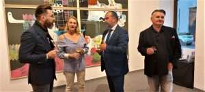 PLATNA KOJA ŠIRE POZITIVU: U Beču otvorena izložba slika Zorana Šimunovića iz Nuštra