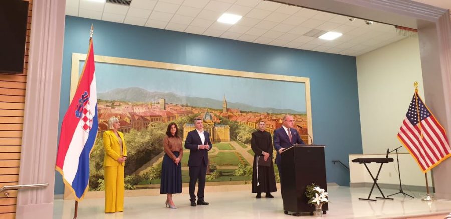 (FOTO) Grlić Radman: Hrvati u SAD-u pomogli su Hrvatskoj politički, kao i humanitarno slanjem velike pomoći