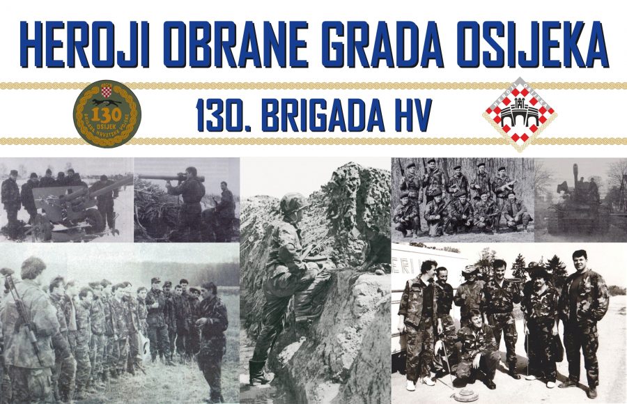 (FOTO) PRIČA O 130. BRIGADI HV: Herojska brigada koja je zaustavila velikosrpsku agresiju na Osijek