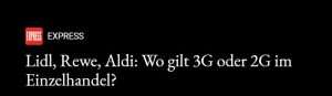 TRGOVINE U NJEMAČKOJ: Znate li koje se mjere primjenjuju i gdje vrijede pravila 2G i 3G?