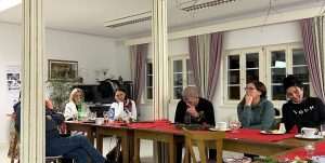 (FOTO) PJESNIČKA VEČER HUMANITARNOG KARAKTERA: Publici u Mainzu se predstavile tri pjesnikinje i jedan glazbenik