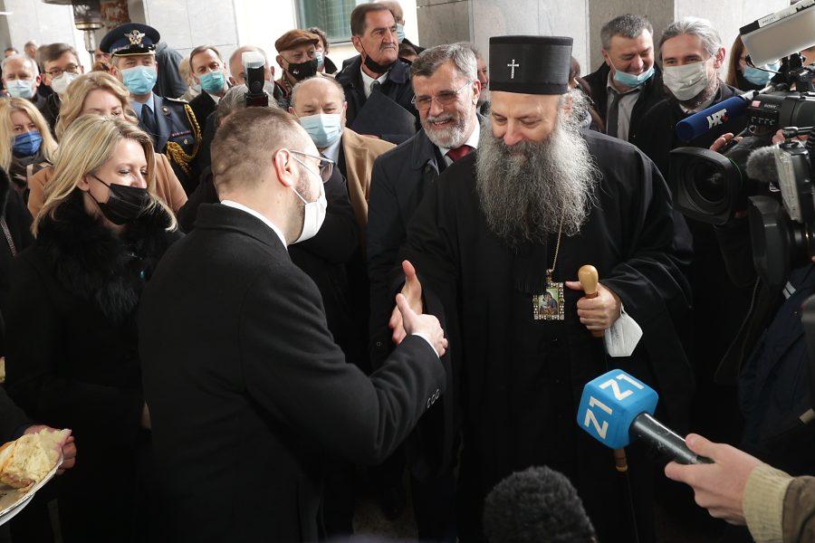 Porfirije Peric i Tomislav Tomasevic
