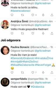 Ministar Grlić Radman u Grabovici odao počast za nedužno ubijene 33 hrvatske civilne žrtve Ministar Grlić Radman u Grabovici odao počast za nedužno ubijene 33 hrvatske civilne žrtve