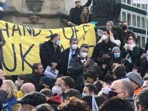 FRANKFURT/MÜNCHEN/STUTTGART: Zaustavite Putina! - Na tisuće prosvjednika u Njemačkoj izrazili solidarnost s ukrajinskim narodom