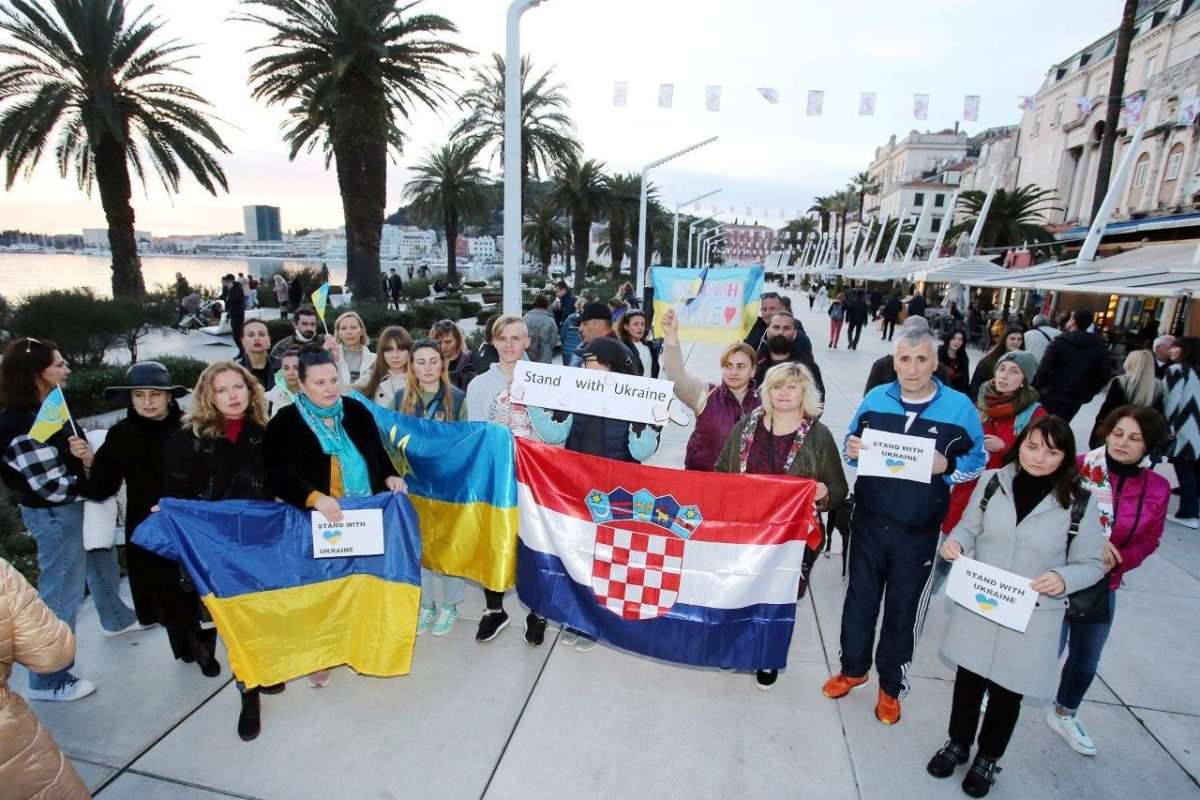 prosvjed ukrajina split