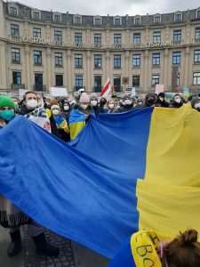 FRANKFURT/MÜNCHEN/STUTTGART: Zaustavite Putina! - Na tisuće prosvjednika u Njemačkoj izrazili solidarnost s ukrajinskim narodom