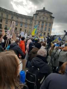 FRANKFURT/MÜNCHEN/STUTTGART: Zaustavite Putina! - Na tisuće prosvjednika u Njemačkoj izrazili solidarnost s ukrajinskim narodom