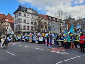 FRANKFURT/MÜNCHEN/STUTTGART: Zaustavite Putina! - Na tisuće prosvjednika u Njemačkoj izrazili solidarnost s ukrajinskim narodom