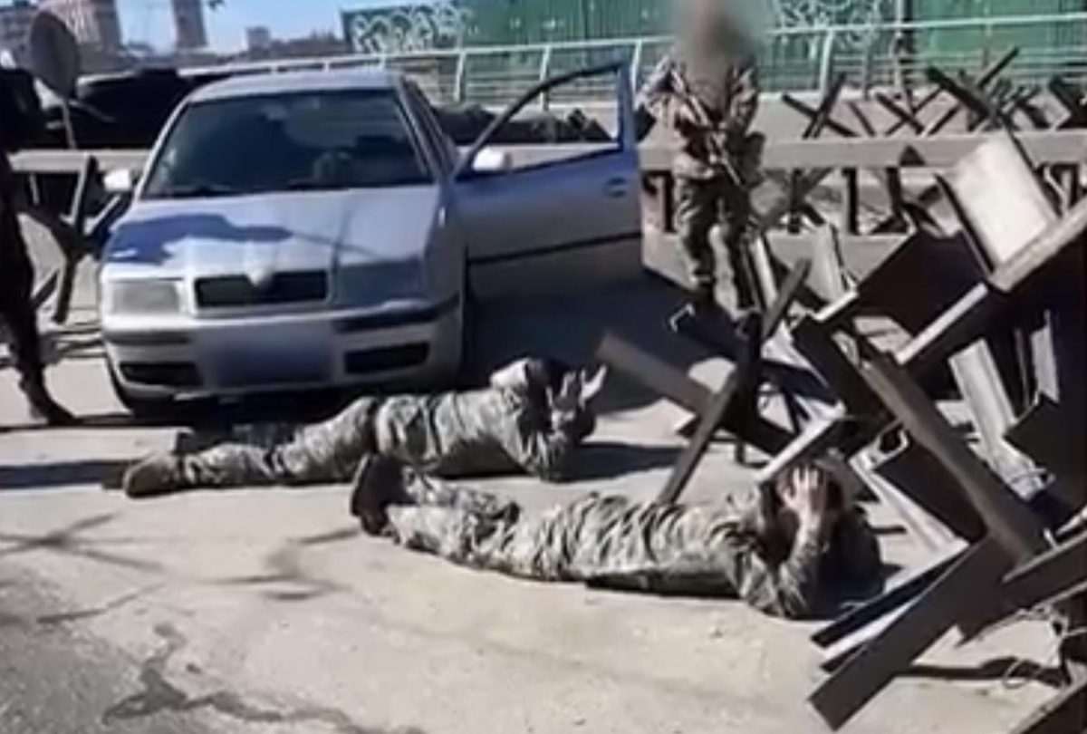 Zarobljeni ruski vojnici u Ukrajini / Foto: Preslik UKP