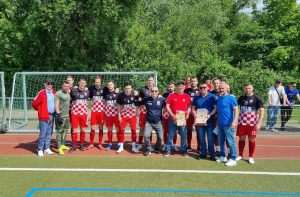 GOLIJADA U FRANKFURTU: Croatija slavila u hrvatskom derbiju protiv Posavine, gledatelji vidjeli 9 pogodaka