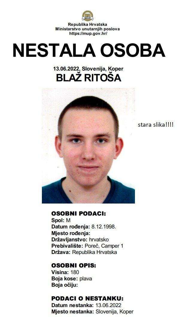 KRENULA POTRAGA ZA BLAŽOM: Sjeo je u vlak u Ljubljani i od tada mu se izgubio svaki trag!