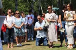TIJELOVO U DARMSTADTU: Svetom misom i procesijom vjernici iz Darmstadta proslavili Tijelovo