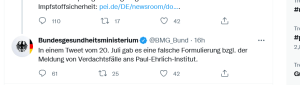 OZBILJNE NUSPOJAVE CJEPIVA? Njemačko ministarstvo zdravstva objavilo pa izbrisalo objavu na Twitteru - evo što je pisalo
