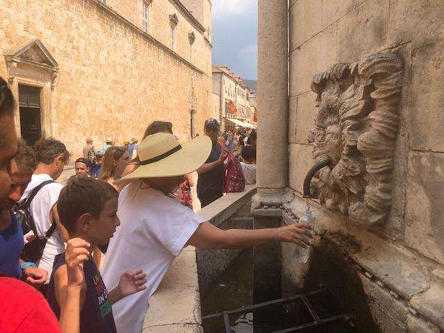 voda fontana vrucina dubrovnik
