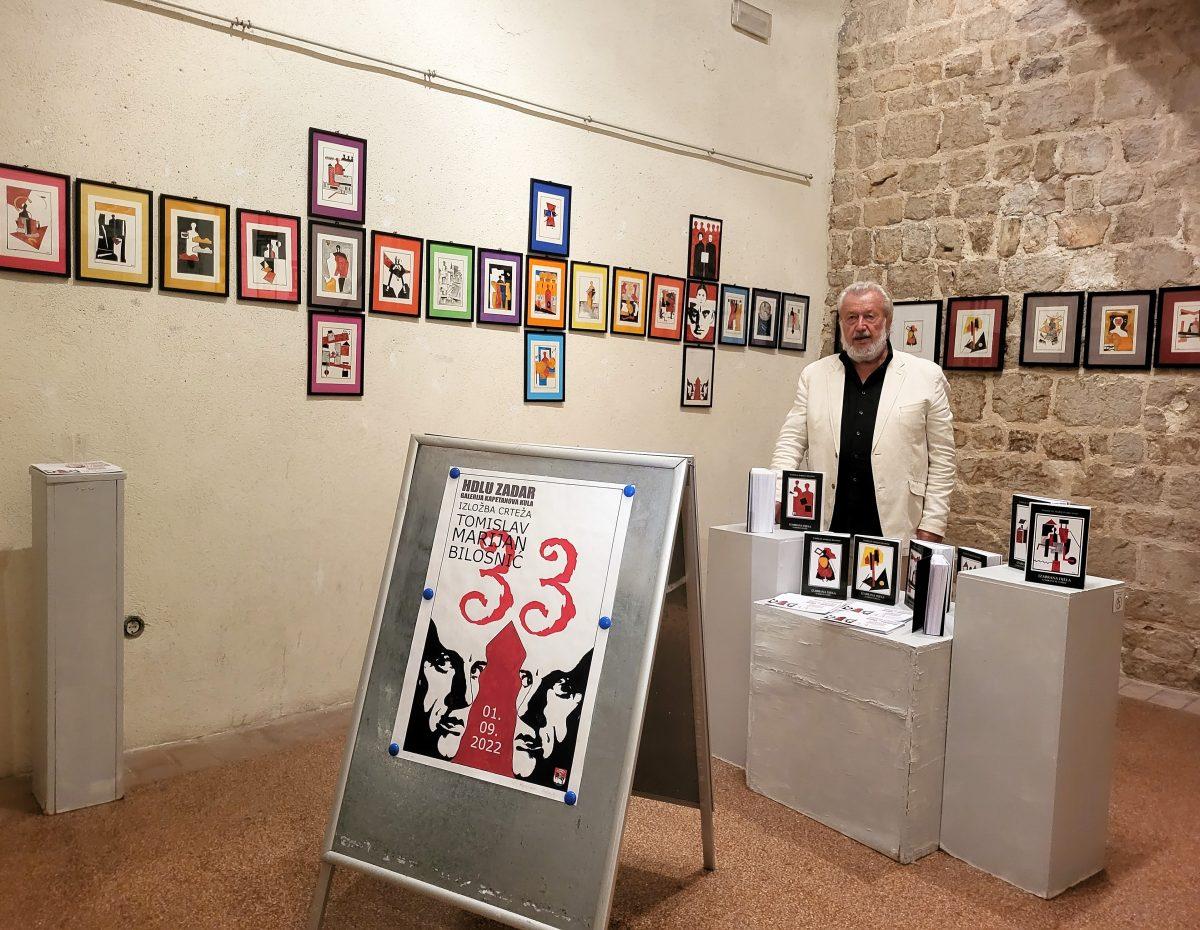 HOMMAGE UKRAJINSKOM SLIKARU KAZIMIRU MALJEVIČU: Otvorena izložba Tomislava Marijana Bilosnića pod nazivom „33“