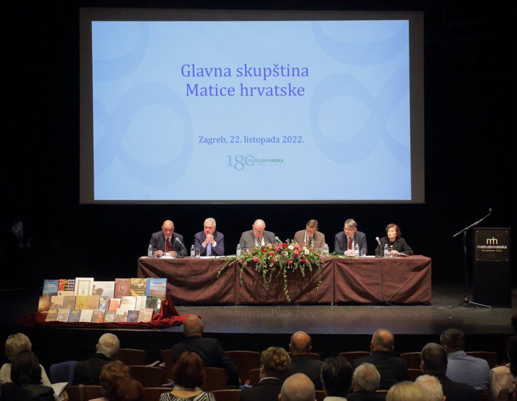 ZAGREB: Matica hrvatska održala Glavnu skupštinu ZAGREB: Matica hrvatska održala Glavnu skupštinu