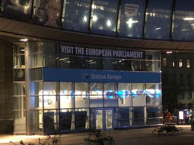 Bruxelles ulaz u EU parlament