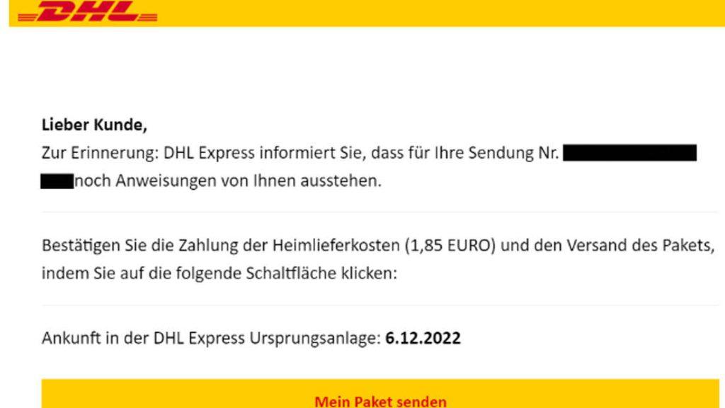 NJEMAČKA: Očekujete paket od DHL-a ili drugih dostavljača i stigao vam je ovaj e-mail? Nipošto ga ne otvarajte