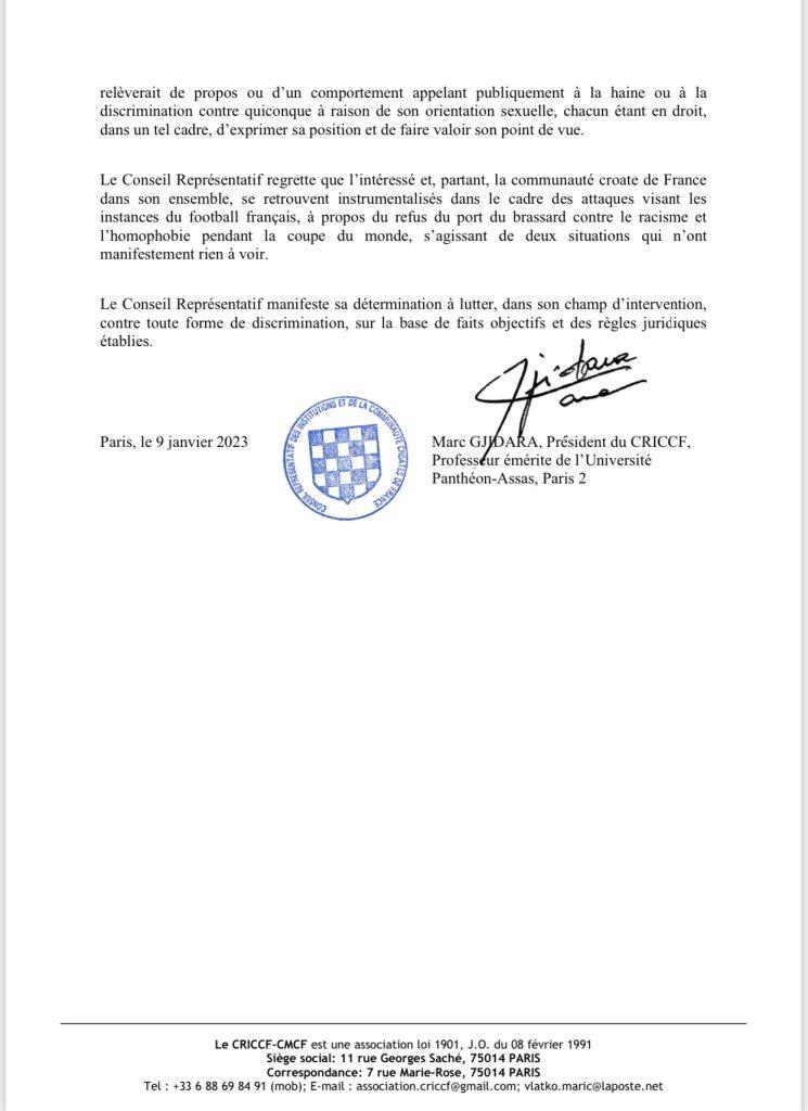 HRVATI FRANCUSKE STALI U OBRANU DEJANA LOVRENA: Hrvatski nogometaš i Hrvati Francuske iskorišteni su u sklopu napada na francusko nogometno vodstvo HRVATI FRANCUSKE STALI U OBRANU DEJANA LOVRENA: Hrvatski nogometaš i Hrvati Francuske iskorišteni su u sklopu napada na francusko nogometno vodstvo