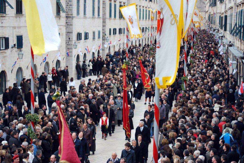 FESTA SV. VLAHA: U Dubrovniku proslavljena 1051. Festa sv. Vlaha, zaštitnika Grada