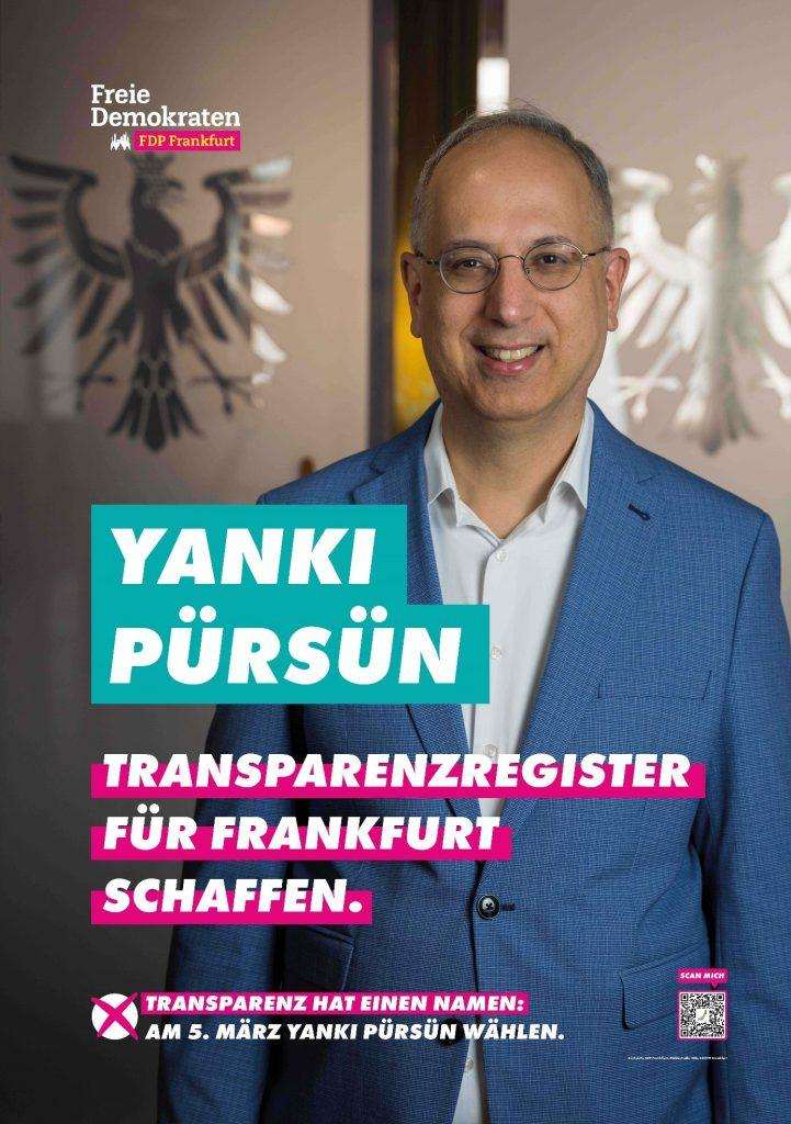 OB-WAHL FRANKFURT / INTERVIEW MIT YANKI PÜRSÜN: In Frankfurt am Main benötigen wir eine Gleichberechtigung der Verkehrsmittel und kein Autoverbot OB-WAHL FRANKFURT / INTERVIEW MIT YANKI PÜRSÜN: In Frankfurt am Main benötigen wir eine Gleichberechtigung der Verkehrsmittel und kein Autoverbot