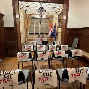 KRUNA OBLJETNICE U BRUXELLESU: Predavanje o „750 godina Dubrovačkog statuta“ akademkinje Nelle Lonze