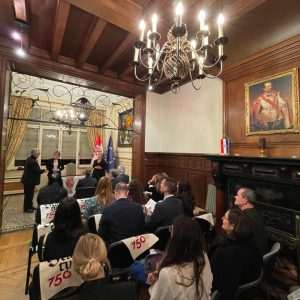 KRUNA OBLJETNICE U BRUXELLESU: Predavanje o „750 godina Dubrovačkog statuta“ akademkinje Nelle Lonze