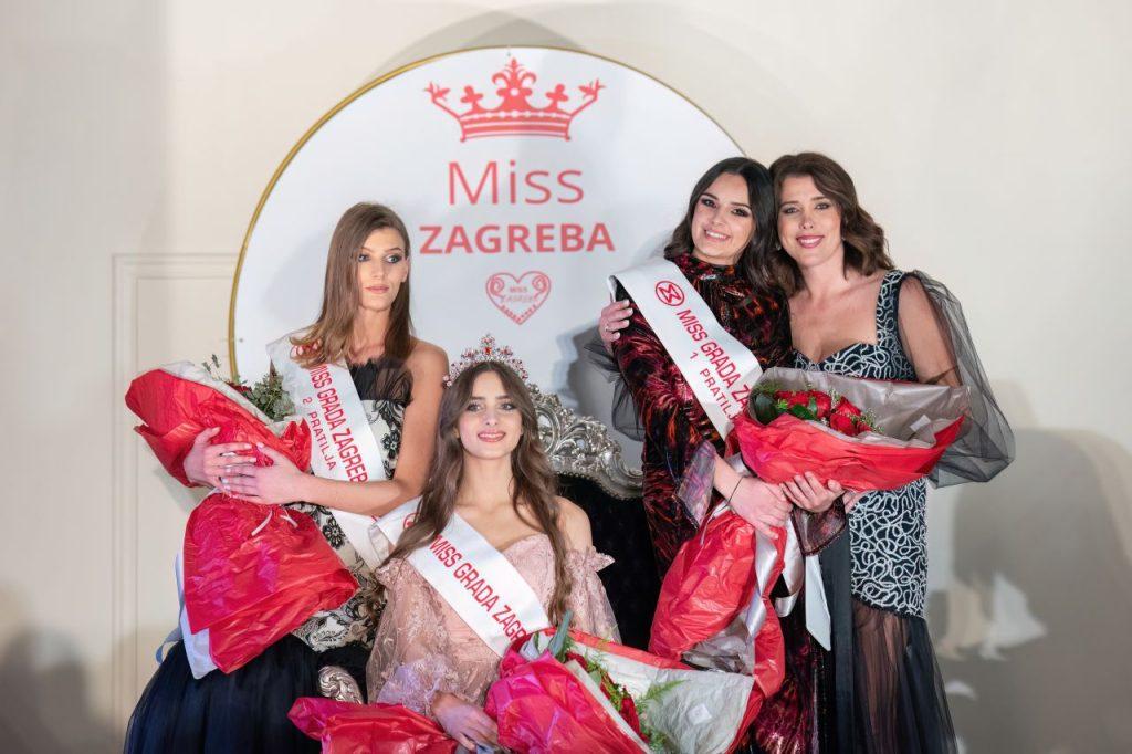 IZABRANA NAJLJEPŠA ZAGREPČANKA: Tara Begedin je nova Miss Zagreba,  njezine pratilje su Helena Medved i Ana Usmiani