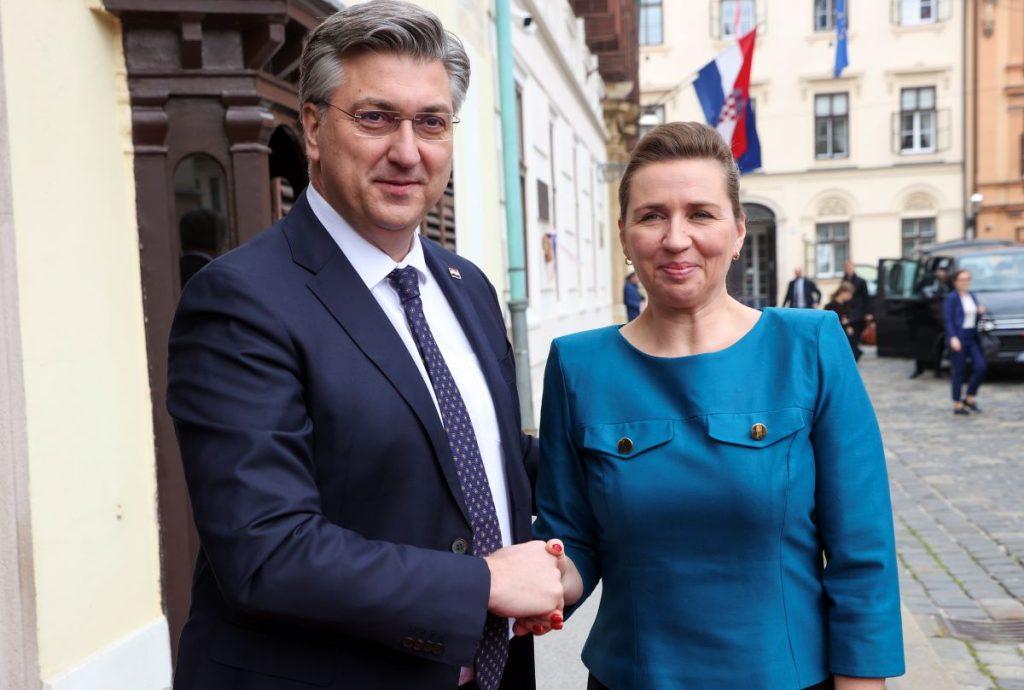 DANSKA PREMIJERKA: Hrvatska ne smije sama snositi odgovornost za vanjske granice
