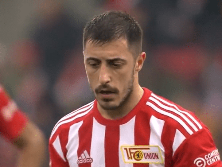 Josip Juranović kod izvođenja jedanaesterca za Union Berlin /Foto: Preslik FM