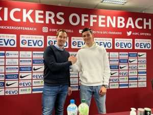 OFFENBACH AM MAIN: Roko Branko Mrvelj (18) potpisao profesionalni ugovor s OFC Kickers Offenbach