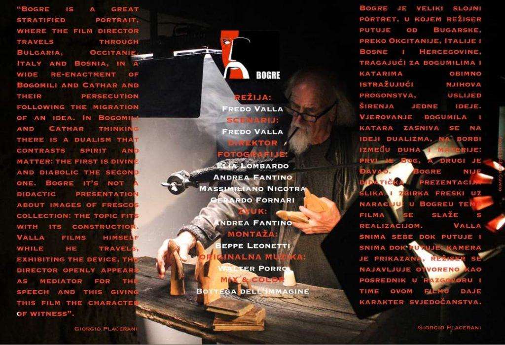 DIJELOM SNIMAN I U BIH: Talijanski film „Bogre – velika europska hereza“ dostupan i na hrvatskom jeziku DIJELOM SNIMAN I U BIH: Talijanski film „Bogre – velika europska hereza“ dostupan i na hrvatskom jeziku
