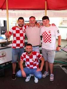 (FOTO) HRVATI ODUŠEVILI U ROTTENBURGU ČAK I POLICAJCE: Croatia Rottenburg tri dana bila u središtu pozornosti 48. Rottenburg Neckar Festivala