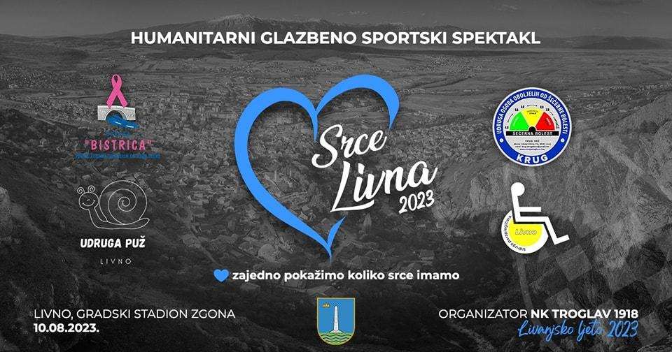 GOTOVO SVE SPREMNO ZA HUMANITARNI GLAZBENO-ŠPORTSKI SPEKTAKL U LIVNU: Dalić, Boban, Šuker, Šimunić, Pletikosa, Kranjčar, Vrsaljko, Subašić, Prljavo kazalište, Mate Bulić, Tiho Orlić … potvrdili dolazak na „Srce Livna 2023“ GOTOVO SVE SPREMNO ZA HUMANITARNI GLAZBENO-ŠPORTSKI SPEKTAKL U LIVNU: Dalić, Boban, Šuker, Šimunić, Pletikosa, Kranjčar, Vrsaljko, Subašić, Prljavo kazalište, Mate Bulić, Tiho Orlić … potvrdili dolazak na „Srce Livna 2023“