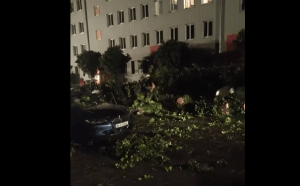 OLUJNO NEVRIJEME S GRMLJAVINOM POGODILO JUG NJEMAČKE: Vjetar je obarao stabla i skidao krovove, grom zapalio kuću u Stuttgartu, na području Münchena stao lokalni promet, zabilježen nestanak električne energije