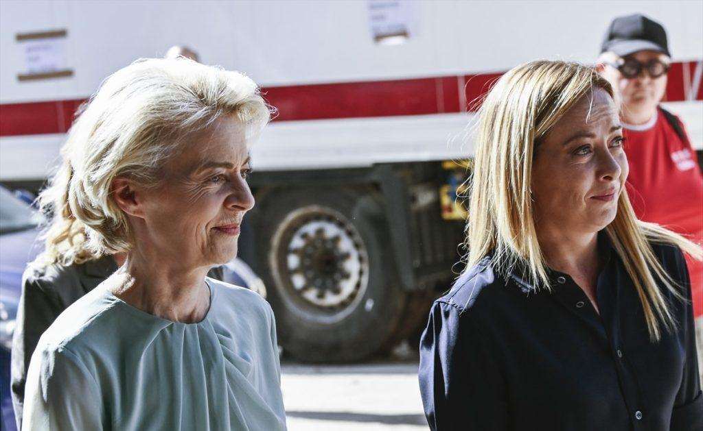 Ursula von der Leyen i Giorgia Meloni / Foto: Anadolu
