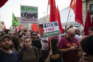 VELIKI BROJ LJUDI IZAŠAO NA ULICE: Prosvjedi u Italiji i Grčkoj u znaku potpore Palestincima