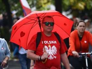 Navijač Poljske / Foto: Anadolu