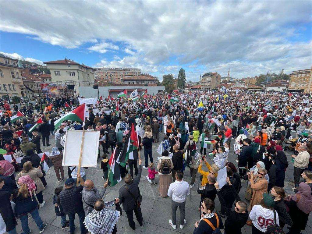 SARAJEVO: Skup potpore palestinskom narodu i osuda Izraela