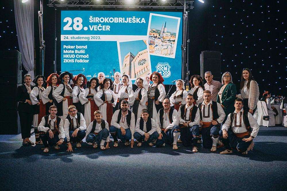 ZAGREB: Vrhunska atmosfera na 28. Širokobriješkoj večeri koja je u Gastro Globusu okupila oko 800 uzvanika