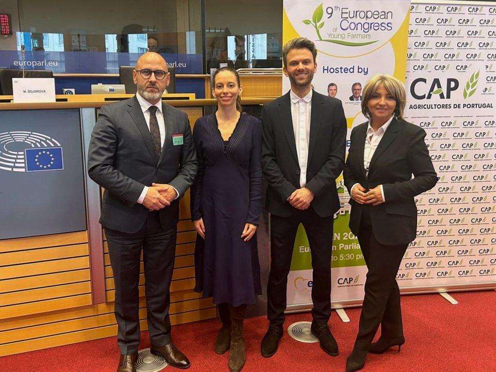 DAVID PEJIĆ MEĐU NAJBOLJIM MLADIM POLJOPRIVREDNICIMA U EU: Hrvatska eurozastupnica Sunčana Glavak istaknula kako su mladi poljoprivrednici lideri održive i inovativne poljoprivrede