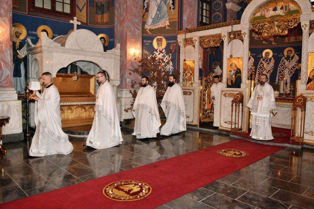 ZAGREB: Služena božićna liturgija u hramu Preobraženja Gospodnjeg u Zagrebu