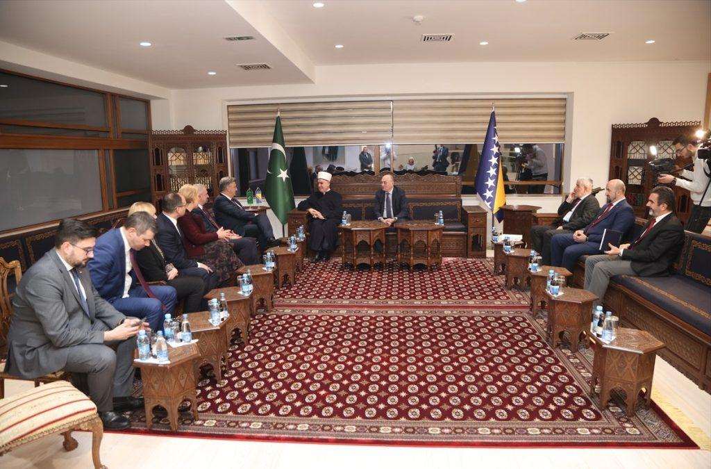 TIJEKOM BORAVKA U SARAJEVU: Hrvatski premijer Andrej Plenković posjetio reisul-ulemu Islamske zajednice Kavazovića