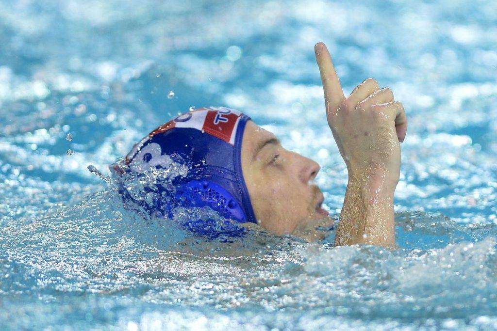 HRVATSKI VATERPOLISTI U FINALU: Veličanstvena pobjeda protiv Mađarske, u finalu protiv Srbije Marko Žuvela / Foto: Hina
