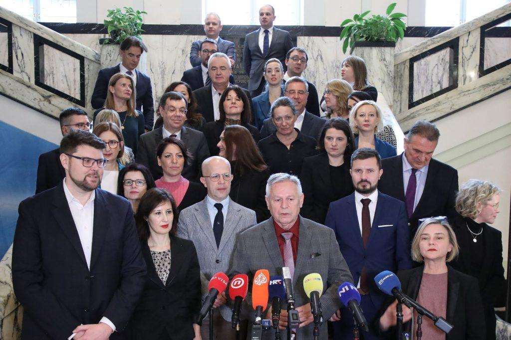 LIJEVO-LIBERALNA OPORBA: Izborom Turudića HDZ je prešao Rubikon LIJEVO-LIBERALNA OPORBA: Izborom Turudića HDZ je prešao Rubikon
