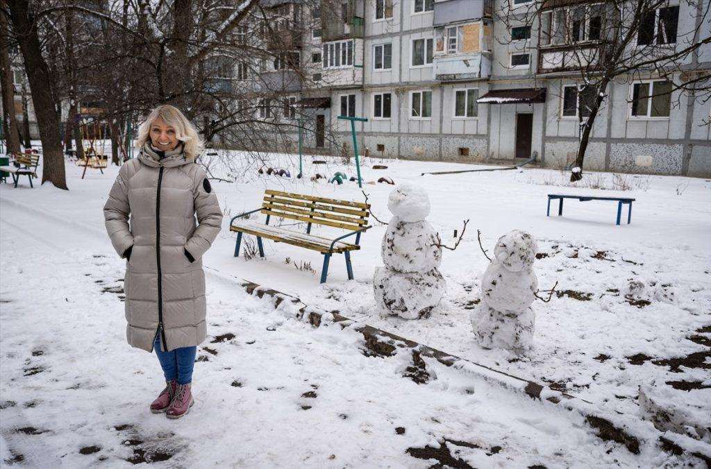 NAKON DVIJE GODINA VRATILA SE U UKRAJINU: Olena Kurilo, čija je fotografija postala simbol rusko-ukrajinskog rata, vratila se doma u Harkiv